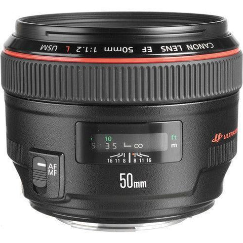 Canon EF 50mm F/1.2L USM Lens - QATAR4CAM