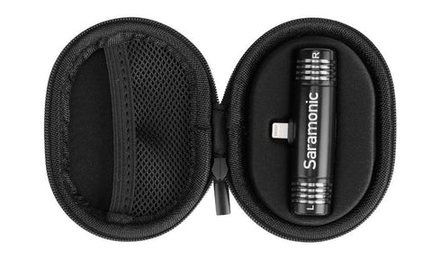 Compact Stereo Microphone for iOS Devices with Lightning Connector - QATAR4CAM