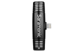 Compact Stereo Microphone for iOS Devices with Lightning Connector - QATAR4CAM
