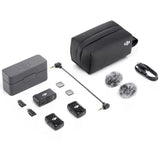DJI Mic 2 Wireless Microphone Kit - (2 TX + 1 RX + Charging Case) - QATAR4CAM