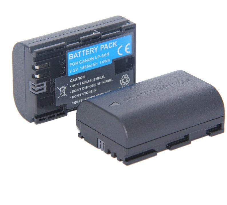DT 7.2V DSLR Camera Battery LP-E6N LP E6N For Canon 5DS 6D Mark ii iv iii - QATAR4CAM