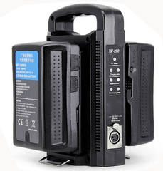 DT BP-2CH V mount Battery Dual Charger ac100-240V 50/60Hz for Sony BP-95W BP-150WS BP-190W