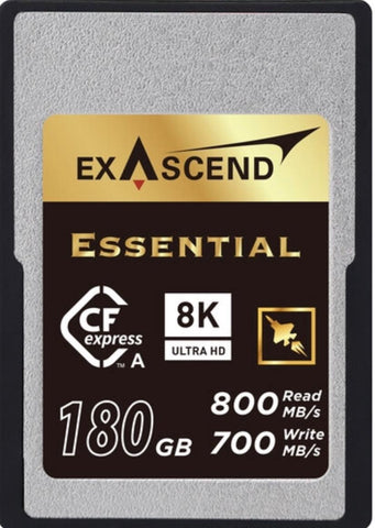 Exascend 180GB 800MB/s Essential CFexpress Type A - QATAR4CAM