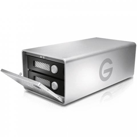G-Technology 20TB G-RAID Removable Thunderbolt 3 & USB-C 3.1G2 Silver - QATAR4CAM