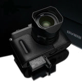 Gariz Black Label Genuine Leather BL-LCQBK Half Case for Leica Q Type 116, Black - QATAR4CAM