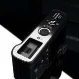 Gariz XS-CHXT2BK Genuine Leather Camera Metal Half Case for Fuji Fujifilm X-T2 XT2, Black - QATAR4CAM