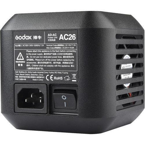 Godox AC Adapter for AD600Pro Witstro Outdoor Flash - QATAR4CAM