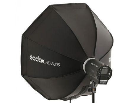 Godox AD-S60S Silver Octa Umbrella Softbox 65cm For AD300Pro & AD400Pro - QATAR4CAM