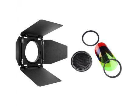 Godox Barndoor , Grid and Gel kit for AD400Pro - QATAR4CAM