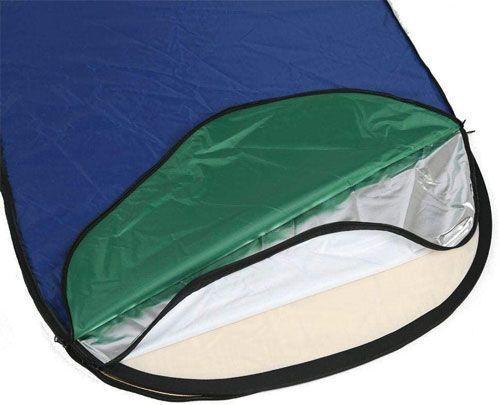 Godox Collapsible Reflector 7-in-1 Gold, silver, black, white, transluscent, blue, green 150x200cm - QATAR4CAM