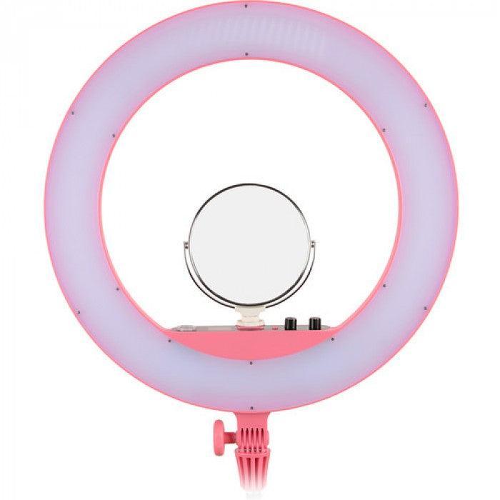 Godox LR160 Bi-Color Ringlight (Pink) - QATAR4CAM