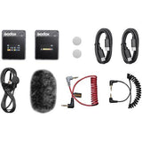 Godox MoveLink II M1 single 2.4GHz Wireless Microphone System for Cameras - QATAR4CAM