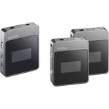 Godox MoveLink M2 Compact 2-Person Digital Wireless Microphone System for Cameras & Smartphones with 3.5mm - QATAR4CAM