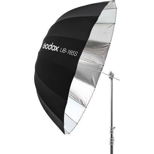 Godox Parabolic Umbrella silver 165 CM - QATAR4CAM
