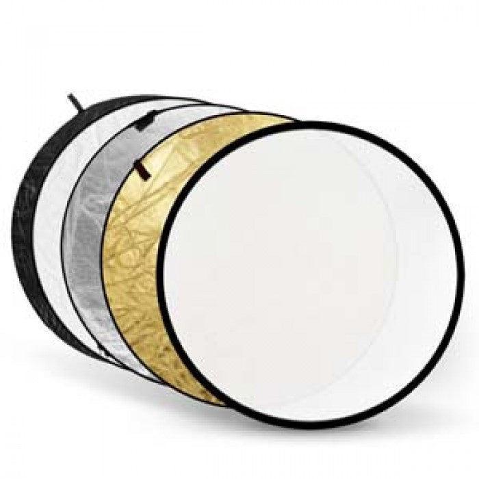 Godox Reflector 5in1 Gold-Silver-Black-White-Translucent 110cm - QATAR4CAM