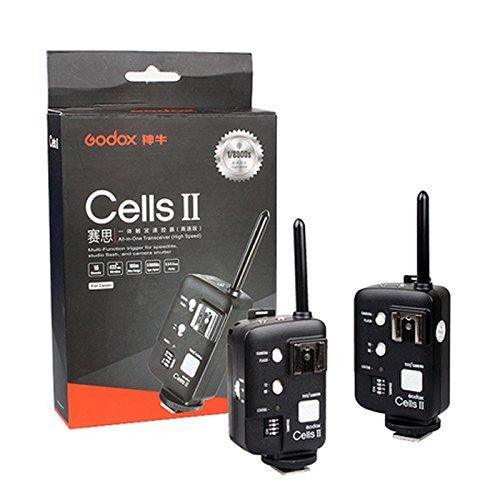 Godox Wireless Canon Ettl Trigger Cells Canon Trigger Set 16 Chanel All-in-one 433Mhz 1/8000 sync speed for Flash Speedlite TT850 TT520/560 Studio Strobe Ad360 Smart monoligt De300 - QATAR4CAM