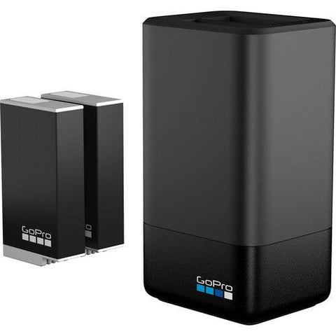 GoPro Dual Battery Charger with Enduro Battery for MAX - QATAR4CAM