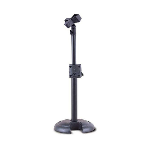 Hercules Stands MS100B H-Base Microphone Stand With EZ Mic Clip - QATAR4CAM