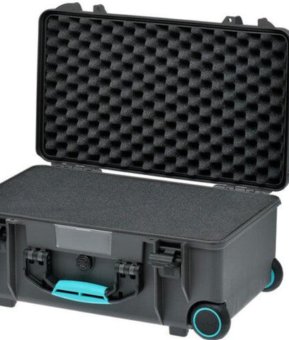 HPRC 2550 Wheeled Hard Case with Cubed Foam (Gray) - QATAR4CAM
