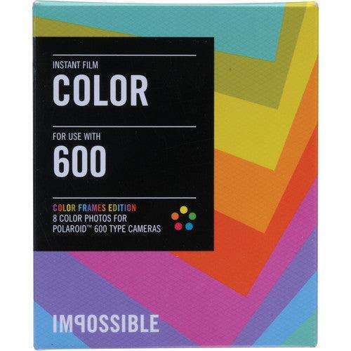 Impossible Instant Color Film with Color Frames for Polaroid 600-Type Cameras - QATAR4CAM
