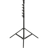 Manfrotto 269HDBU Super High Aluminum Stand with Leveling Leg - Black - 24' - QATAR4CAM