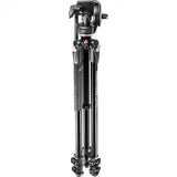 Manfrotto 290 Xtra Alu 3-Section Tripod Kit with 128RC Fluid Head (MK290XTA3-2W) - QATAR4CAM