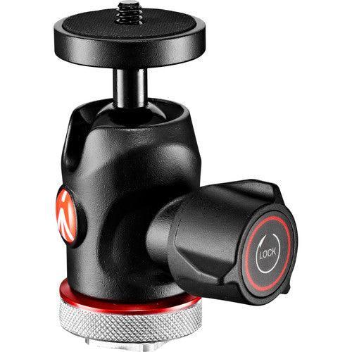 Manfrotto 492 LCD Micro Ball Head with Cold Shoe - QATAR4CAM