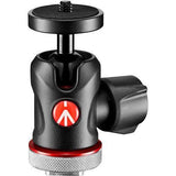Manfrotto 492 LCD Micro Ball Head with Cold Shoe - QATAR4CAM