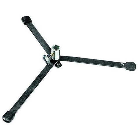 Manfrotto Backlight MINI Stand Base w/o pole FEMALE (Black, 3.15") - QATAR4CAM