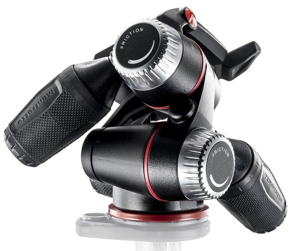 Manfrotto MHXPRO3W X-PRO 3-Way Head with Retractable Levers and Friction Controls (Black) - QATAR4CAM