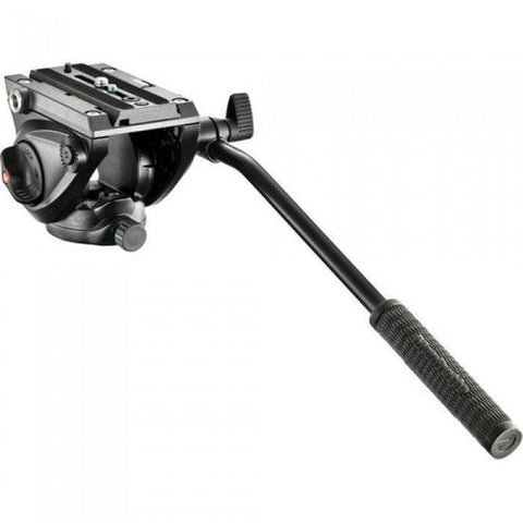 Manfrotto MVH500AH Fluid Video Head with Flat Base - QATAR4CAM