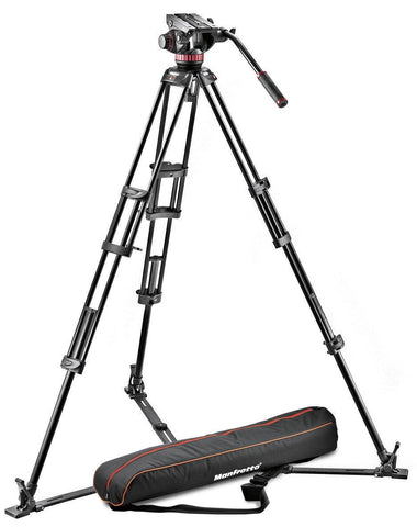 Manfrotto MVH502A,546GB-1 PRO Video Aluminum System - QATAR4CAM