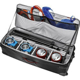 Manfrotto Pro Light Rolling Lighting Gear Organizer V2 حقيبة - QATAR4CAM
