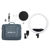Nanlite halo14U LED Ring Light with built in battery - QATAR4CAM