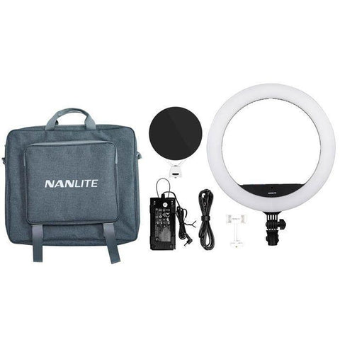 Nanlite halo16C RGB LED Ring Light with Bag - QATAR4CAM