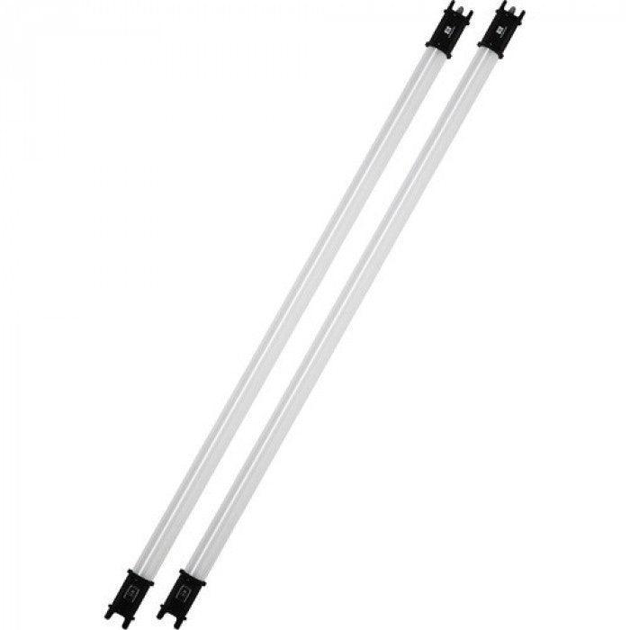 Nanlite PavoTube 30C 4' RGBW LED Tube With Internal Battery 2 Light Kit - QATAR4CAM