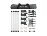 NANLITE Pavotube II 15X 4KIT RGB Tubelight, 16W, 2700K-12000K - QATAR4CAM