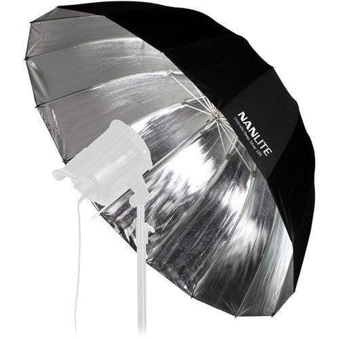 Nanlite Umbrella Deep Silver 135 CM - QATAR4CAM