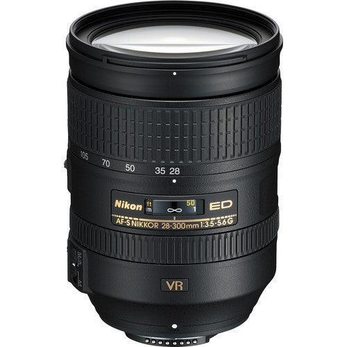 Nikon AF-S NIKKOR 28-300mm f/3.5-5.6G ED VR Lens - QATAR4CAM