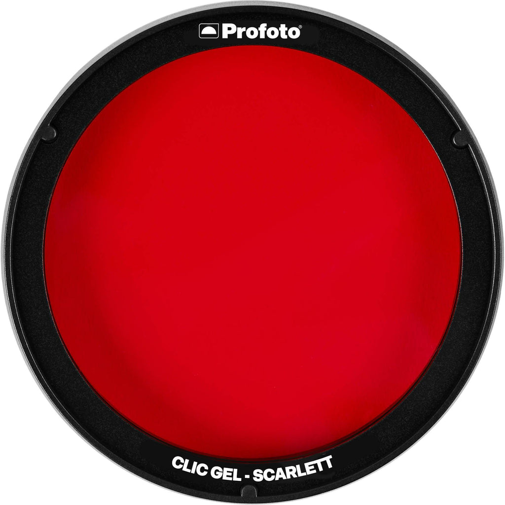 Profoto Clic Gel - Scarlet - QATAR4CAM