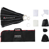 Aputure Quick Dome 90 (34.8") with 40deg Grid compatible with LS and Storm Series