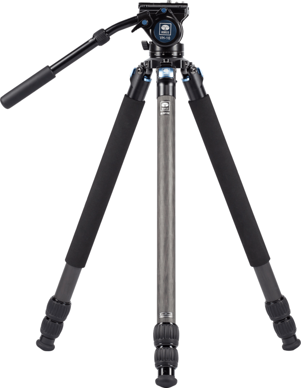 R-3213X+VH-10 Carbon Tripod & Video Head - QATAR4CAM