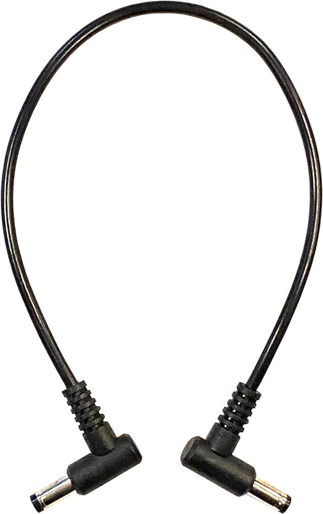 Right Angle DC Power 5.5mm x 2.1mm Patch Cables Wire Male to Male - QATAR4CAM
