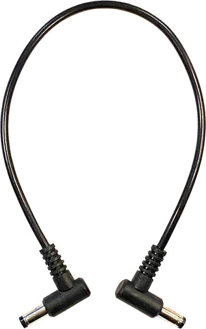Right Angle DC Power 5.5mm x 2.1mm Patch Cables Wire Male to Male - QATAR4CAM