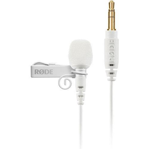Rode Lavalier GO Omnidirectional Lavalier Microphone for Wireless GO Systems (White) - QATAR4CAM