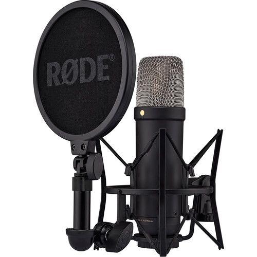 Rode NT1 5th Generation Studio Condenser Microphone - Black - QATAR4CAM