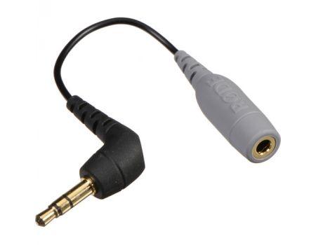 Rode SC3 3.5mm TRRS Female to 3.5mm Right-Angle TRS Male Adapter Cable Rode SC3 3.5mm TRRS Female to 3.5mm Right-Angle TRS Male Adapter Cable
