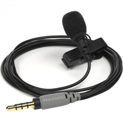 Rode SmartLav+ Lavalier Condenser Microphone For Smartphones - QATAR4CAM