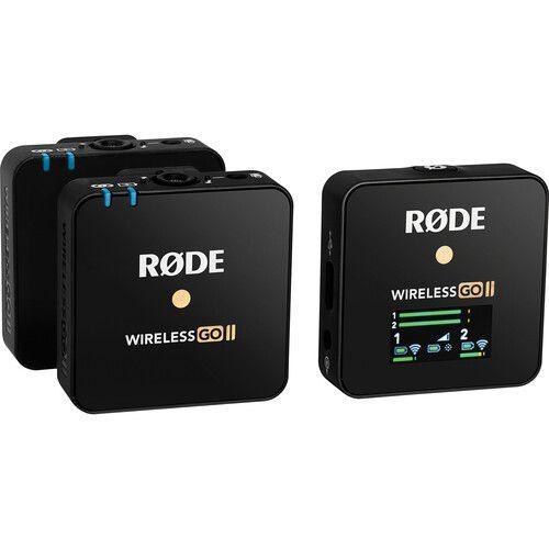 Rode Wireless GO II 2-Person Compact Digital Wireless Kit مايكرفون - QATAR4CAM