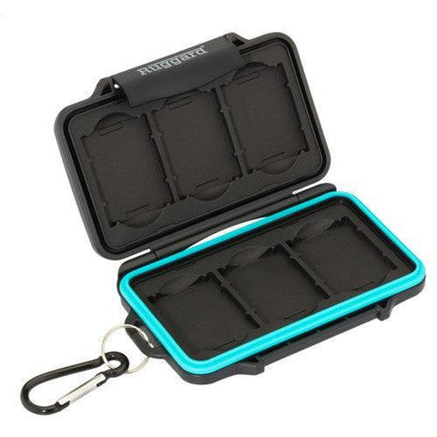 Ruggard Leda Memory Card Case for XQD or CFexpress Cards (Black) - QATAR4CAM